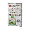 Beko Refrigerator 406 Liter Nofrost Inverter Silver RDNE455M20XBIEG
