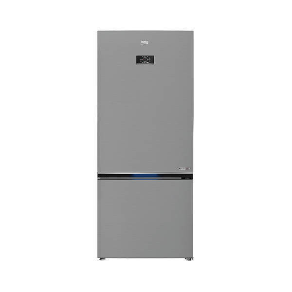 Beko Combi Refrigerator No Frost 551 Liter inverter Digital Stainless Steel RCNE590E35ZXP2