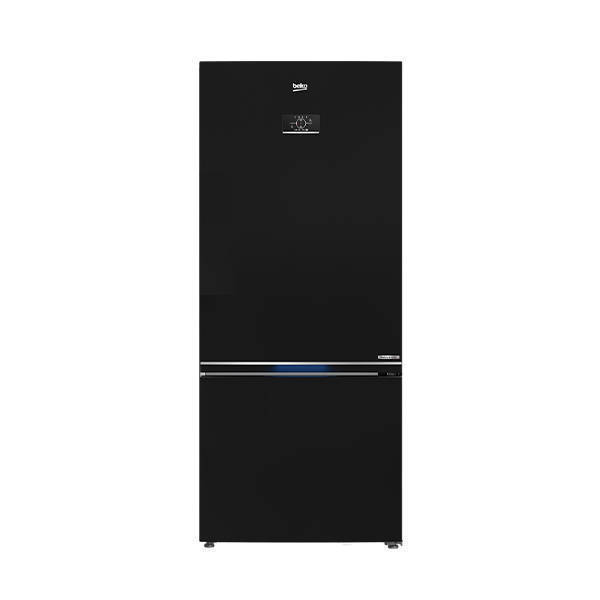 Beko Combi Refrigerator No Frost 509 Liter inverter Digital Black RCNE590E35ZXP3