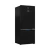 Beko Combi Refrigerator No Frost 509 Liter inverter Digital Black RCNE590E35ZXP3