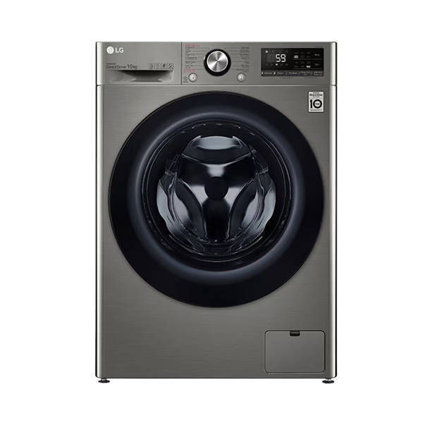 LG Vivace Washing Machine 10Kg Without Wi-Fi Silver F4Y3RYGBPV