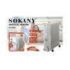 Sokany Oil Heater 2900 Watt 11 Fins White SK-18023