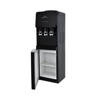 Armadillo Water Dispenser 3 Taps Hot/Cold/Normal With Refrigerator Black ARM-WDS-FRI-BK-0000