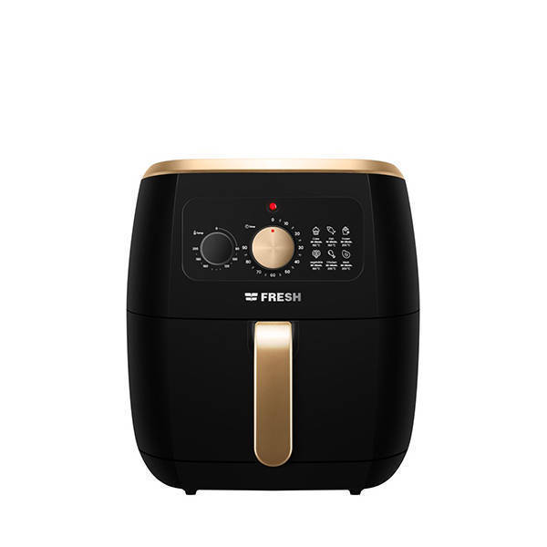 ِAir Fryer Fresh X-Large 7 Liters 1800 Watt Black*Gold FAF-1800G