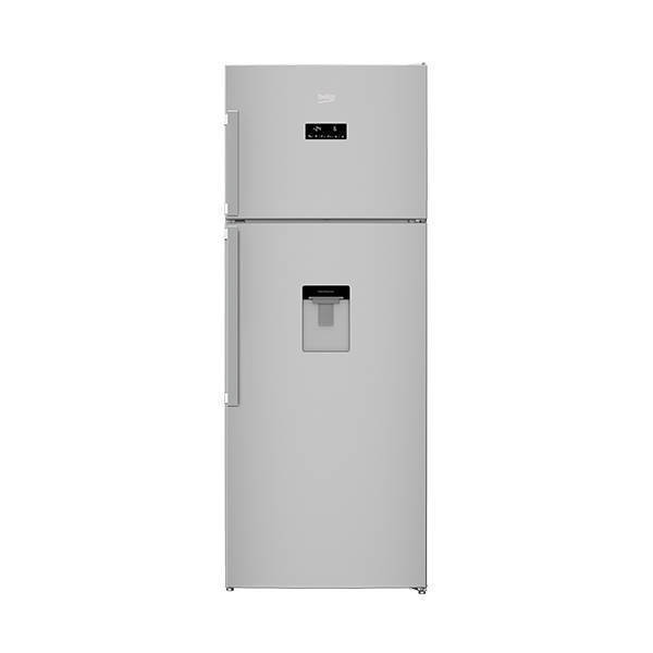 Beko Refrigerator No Frost 446 liter Digital With Dispenser Silver RDNE500E12DS