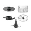 Black & Decker Food Processor with Attachments 800 Watt Silver FX825