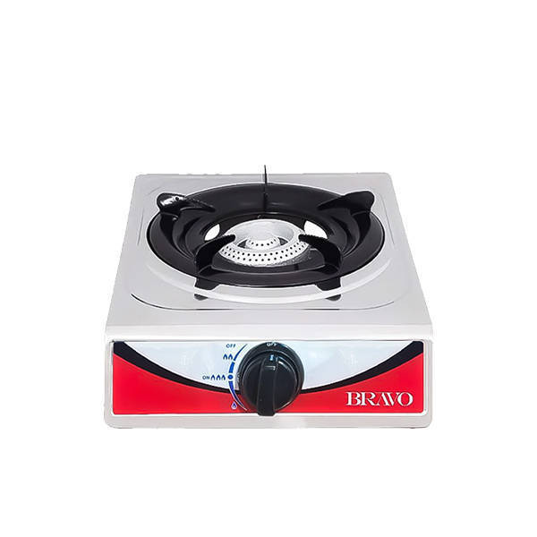 Bravo Gas Stove 1 burner Stainless Steel