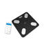 Personal Scale For Weight and Body Fat Digital 180 Kg Black 459-21