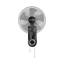 Black and White Wall Fan 18 inch 3 Speeds Black WF-79