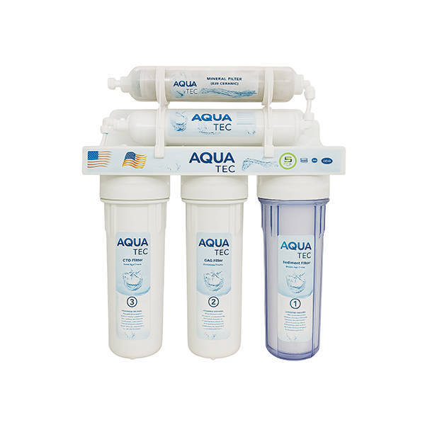 Aqua Tech Water Filte 5 Stages White