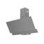 TEVA Cooker Hood Built-in 90 cm Grey Glass 90-2TC-850-GREY