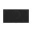 TEVA Built-in Electric Hob 5 Burners 90 CM Black Glass MS293