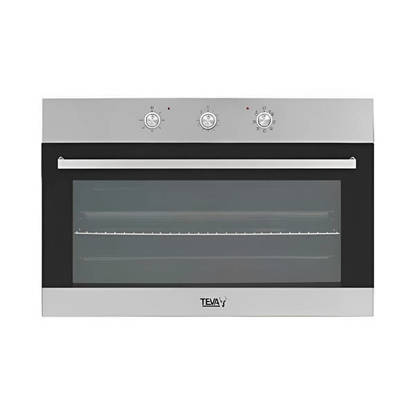 TEVA Built-in Gas Oven 90 CM 125 litres Stainless QGSTYL125 IX