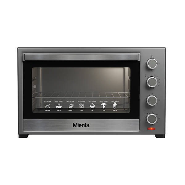 Mienta Electric Oven Grand Chef 60 Liter 2000 Watt Silver OV30938A