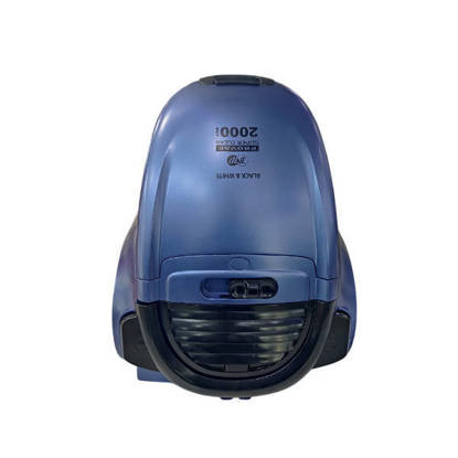مكنسة كهربائية بلاك اند وايت 2000 وات ازرق VC-232 Black and White Vacuum Cleaner 2000 Watt Blue VC-232