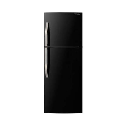 ثلاجة فريش 397 لتر اسود - FNTB470 KBM Fresh Refrigerator 397 Liters Black - FNTB470 KBM