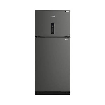 ثلاجة تورنيدو انفرتر ديجيتال نوفروست 396 لتر استانلس غامق RF-480ATV-DST TORNADO Refrigerator Inverter Digital No Frost 396 Liter Dark Stainless RF-480ATV-DST