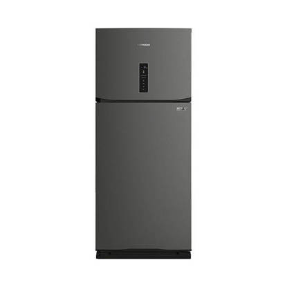 ثلاجة تورنيدو ديجيتال نوفروست 385 لتر استانلس غامق RF-480AT-DST TORNADO Refrigerator Digital No Frost 385 Liter Dark Stainless RF-480AT-DST