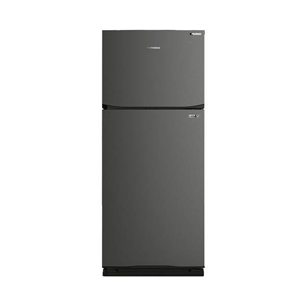 TORNADO Refrigerator Inverter No Frost 396 Liter Dark stainless RF-480TV-DST	