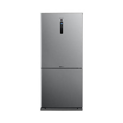 ثلاجة شارب انفرتر ديجيتال ، فريزر سفلي ، نوفروست 558 لتر ، سلفر SJ-PV73K-DST SHARP Refrigerator Inverter Digital, Bottom Freezer, No Frost 558 Liter, Silver SJ-PV73K-DST