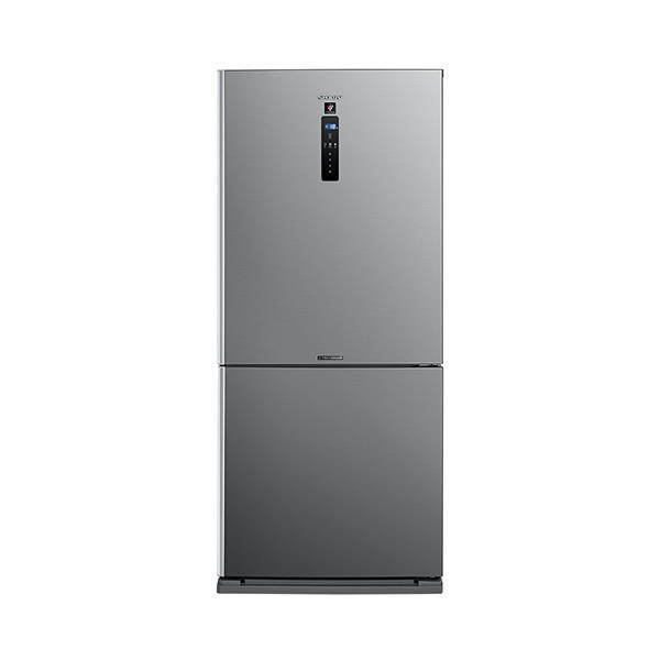 SHARP Refrigerator Inverter Digital, Bottom Freezer, No Frost 558 Liter, Silver SJ-PV73K-DST	