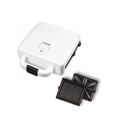 Kenwood 2 in 1 Toast Maker 1300 Watt White×Black SMP94