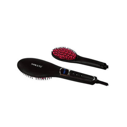 فرشاة فرد الشعر سوكاني 750 درجة اسود HS-053 Sokany Hair Straightening Brush 750F Black HS-053