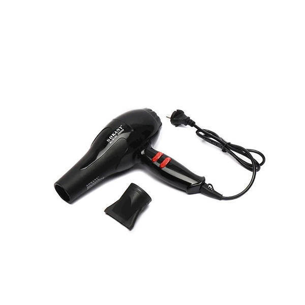 Sokany Hair Dryer 2000 Watt Black AL-6130