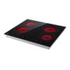 LG Built-in Electric Hob 4 Burners 60 Cm Black Glass CBEZ2414B
