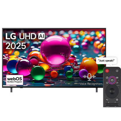 شاشة سمارت ال جي 65 بوصة LED دقة 4K UHD بريسيفر داخلي 65UA85006LA LG Smart TV 65 Inch 4K UHD LED with Built in Receiver 65UA85006LA
