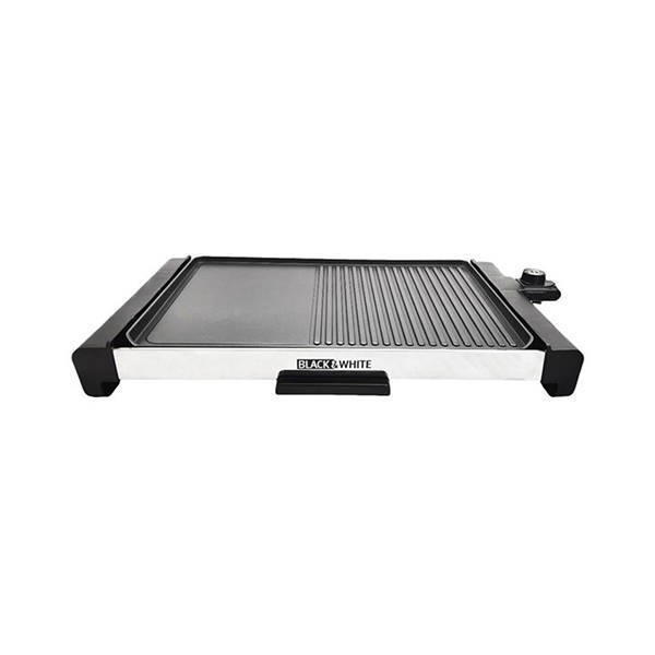 Black and White Electric Grill 2100 Watt Black GR-63