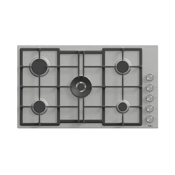 TEVA Built-in Gas Hob 5 Burners 90 cm Stainless Steel ED221