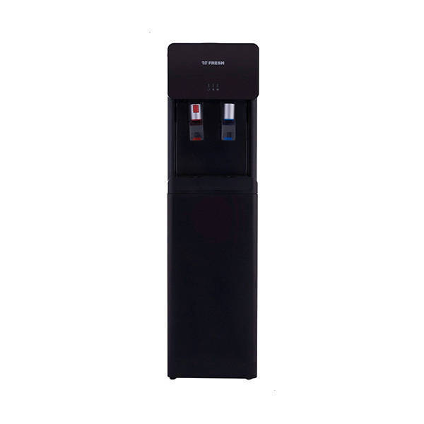 Fresh Water Dispenser 2 Faucets Hot/Cold Black FW-17VFBL