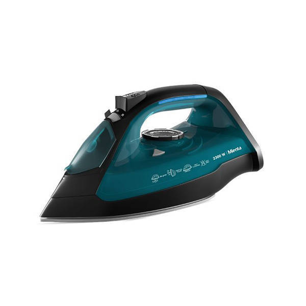 Mienta Steam Iron With a Ceramic Base 2300 Watt Black & Blue SI181540A