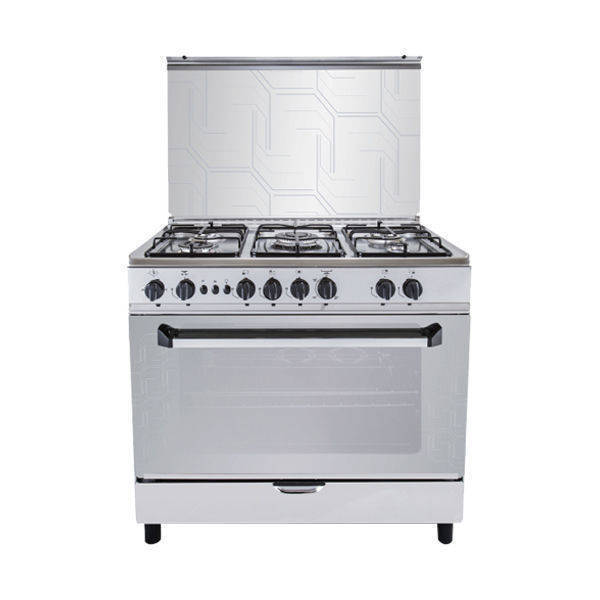 Fresh Gas Cooker Jumbo 5 Burners 90*60 Cm Face Stainless 500020221	