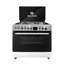 Bilton Gas Cooker 60*90 CM 5 Burners Digital With Fan Stainless Steel