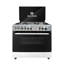 Bilton Gas Cooker 60*90 CM 5 Burners With Fan Stainless Steel