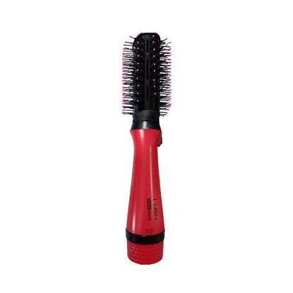 Black and White Hair Brush 1200 Watt Red HD-222
