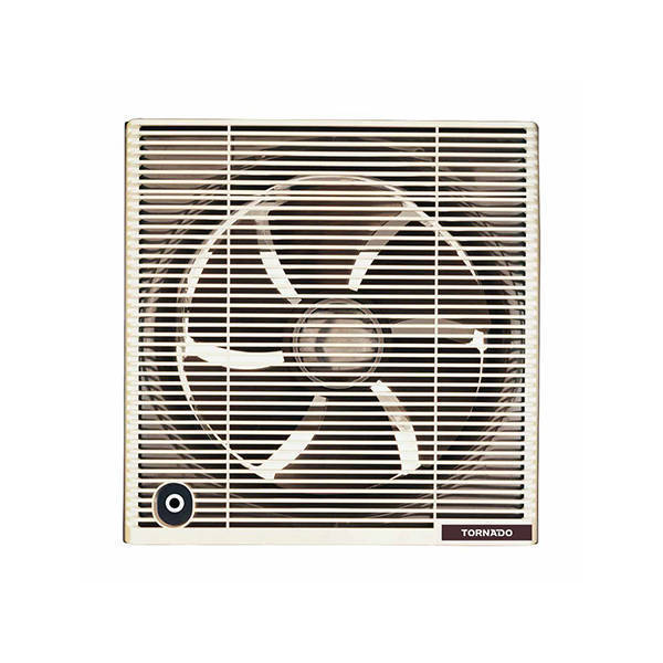 TORNADO Bathroom Ventilating Fan 25 cm Privacy Grid Creamy TVS-25CM