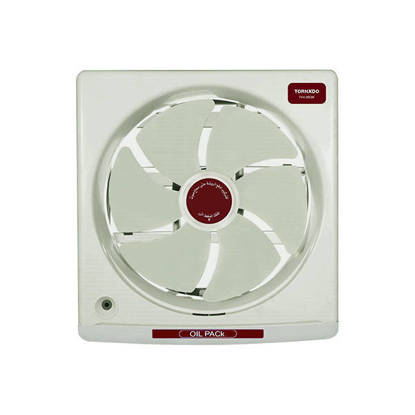 شفاط مطبخ تورنيدو 25 سم درج لتجميع الزيوت كريمي TVH-25CM TORNADO Kitchen Ventilating Fan 25 cm Oil Drawer Creamy TVH-25CM