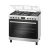 Bosch Gas Cooker 90*60 cm 5 Burners Series 6 Stainless steel HGP3I8W50S