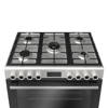 Bosch Gas Cooker 90*60 cm 5 Burners Series 6 Stainless steel HGP3I8W50S
