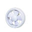 Concord Glass Ventilator 25 cm White EXF06