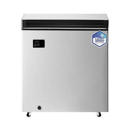 ديب فريزر افقى يونيون اير 145 لتر سيلفر UC-200VVA-DHS Chest Freezer Unionaire 145 Liter Silver UC-200VVA-DH