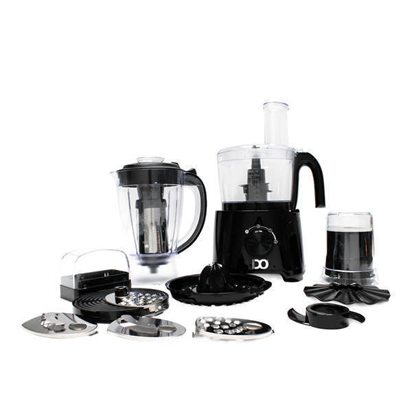 IDO Food Processor 1000 Watt Black FP1000-BK