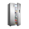 Hisense Refrigerator Side By Side 519 Liter Digital Inverter Stainless Steel RS3N518NMIA1