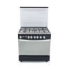 White Point Gas Cooker 5 burners 90*60 Cm Full Safety Black WPGC9060BXTFSA