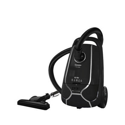 مكنسة كهربائية تورنيدو 1800 وات فلتر هيبا أسود TVC-1800EB TORNADO Vacuum Cleaner 1800 Watt HEPA Filter Black TVC-1800EB