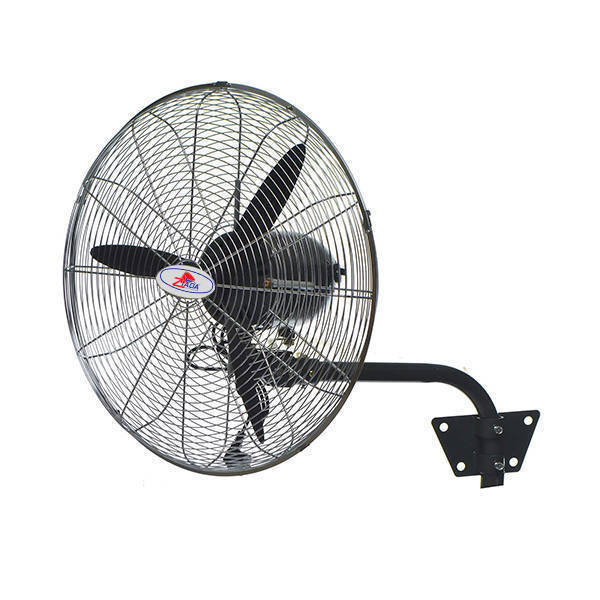 Ziada Metal Wall Fan 26 Inch Stainless Steel