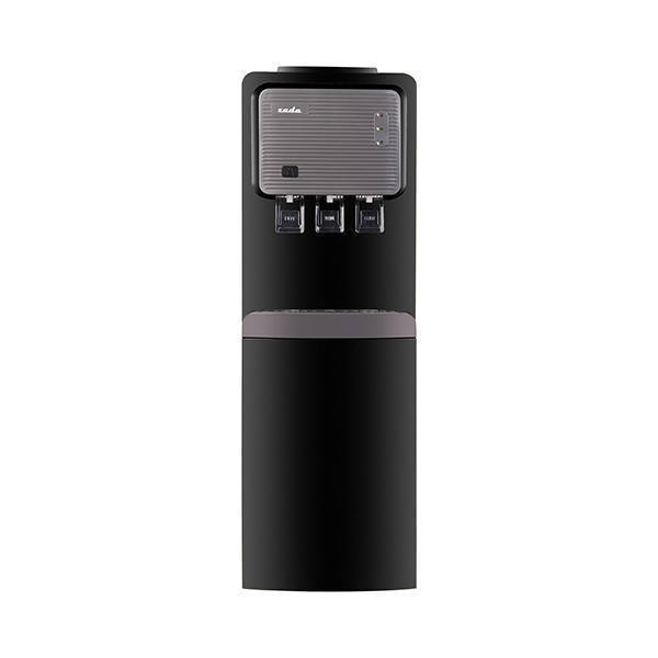 Zada water Dispenser 3 Taps Hot/Cold/Normal With Refrigerator Black ZWD-250F	